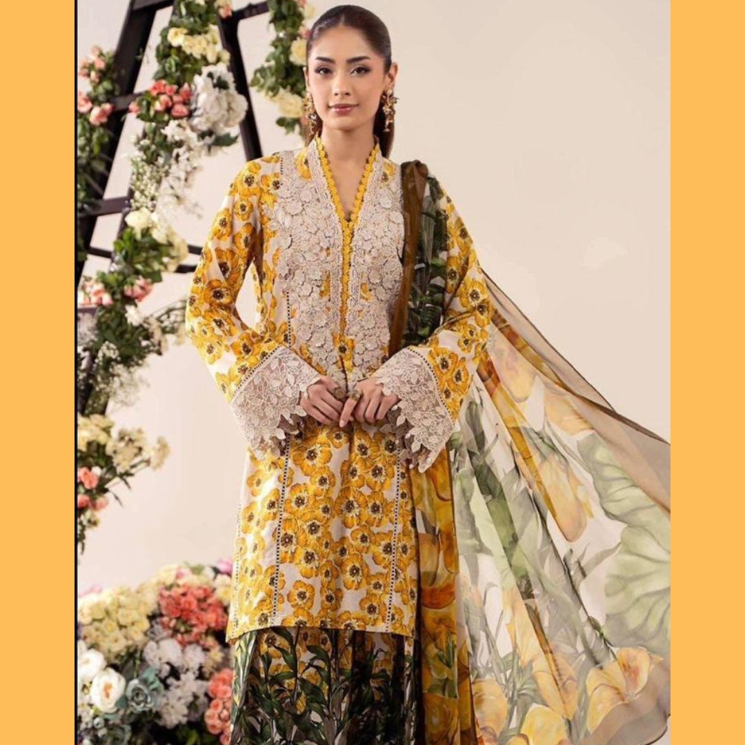 Crimson Bloom Lawn Ensemble